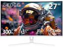 Z-EDGE 27 inch 1080P Full HD 1920 x 1080 300Hz 1ms Curved Gaming Monitor, 16.7 Million Display Colors, FreeSync Compatible, Ultra-Slim Bezel, HDMI x 2 + DP x 2