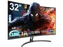Z-EDGE UG32 32" 2560x1440 2K QHD 170Hz (DP) 144Hz (HDMI) 1ms Curved Gaming Monitor, FreeSync, HDMI x2 , DP x2, Eye-Care Technology
