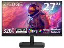 Z-EDGE 27 inch 2K QHD 2560x1440 320Hz 1ms Fast IPS Gaming Monitor, 16.7M Colors, sRGB 99%, HDMI x2, DP x2 Z-EDGE 27 inch 2K QHD 2560x1440 320Hz 1ms Fast IPS Gaming Monitor, 16.7M Colors, sRGB 99%, HDMI x2, DP x2