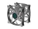 Iceberg Thermal IceGALE 140mm PWM Case Fan 2-Pack (Gray)