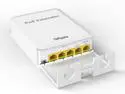 Outdoor Gigabit PoE Extender, 5 Port PoE Repeater, 90W in 60W Out PoE Switch, Waterproof, Vlan, IEEE802.3af/at/bt Extend Additional 100m(328ft), 10/100/1000Mbps, Wall Mount Plug and Play