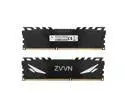 16GB (2 x 8GB) DDR3 2400 RAM (PC3 19200) Black Desktop Memory Model 240-Pin ZVVN 3U8H24C11ZVT0H02
