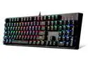 RGB Gaming Mechanical USB Wired Keyboard 1STPLAYER DK5.0 Cherry MX Brown Switch Equivalent Ergonomic 104 Keys NKRO Full Size Customizable Backlight LED Computer Laptop Keyboard for Windows PC Gamers