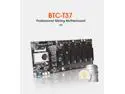 BTC-T37 Miner Motherboard CPU Set 8 Video Card Slot DDR3 Memory Integrated VGA Low Power Consumption Exquisite Better than x99