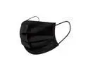 arzin Disposable Face Masks Pack of 50 Black Face Masks 3 Ply 10 Individual Packs