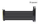 Hipesen High Speed PCI Express Riser Card PCI-E 3.0 x 16 Riser Card Extender Ribbon Flexible Extension Cable 90 Degree for Computer Graphic Cards (20CM)