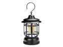 LEDs Camping Lantern H-anging Outdoor Lights Retro Design Strong/Weak Dual Lighting Effects/ 3 * AA Cell Operated/ IP65 Water Resistance for Patio Yard Balcony Garden Deco Decoration