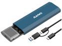 MAIWO M.2 NVME SATA SSD Enclosure Adapter Tool-Free, RTL9210B Chips, USB C 3.1 Gen 2 10Gbps NVME, 6Gbps SATA PCIe M-Key(B+M Key), External Solid State Drive Support UASP Trim for 2242/2260/2280 SSD