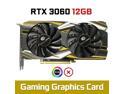 MLLSE 100% New Graphics Card RTX3060 12GB GAME NVIDIA GPU GDDR6 Samsung memory 192bit HDMI*1 DP*3 PCI Express 4.0 x16 rtx 3060 12gb game Video card
