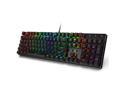 Redragon K556 RGB LED Backlit Wired Mechanical Gaming Keyboard, Aluminum Base, 104 Standard Keys
