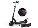 EVERCROSS EV08E Electric Scooter,Electric Scooter for Adults with 8" Solid Tires & 350W Motor,Up to 19 Mph & 20 Miles Long-Range,3 Speed Cruise Modes,Folding Electric Scooters for Adults Teenagers