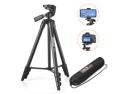 TACKLIFE Lightweight Tripod 55-Inch, Aluminum Travel/Camera/Phone Tripod With Carry Bag - MLT01