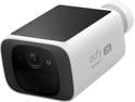 eufy Security S220 SoloCam, Solar Security Camera, Wireless Outdoor Camera, Continuous Power, 2K Resolution, Wireless, 2.4 GHz Wi-Fi, No Monthly Fee, HomeBase 3 Compatible