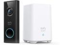 Eufy Security, Wireless Video Doorbell (Battery-Powered) with 2K HD, No Monthly Fee, On-Device AI for Human Detection, 2-Way Audio, Simple Self-Installation (Renewed)
