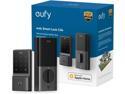 eufy Smart Lock C34, Keyless Entry Door Lock with Apple Home Ecosystem, Built-in Wi-Fi Deadbolt for Front Door or Back, Supports Matter, Apple Home, Alexa, Google Home, SmartThings, Auto Lock