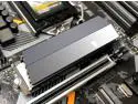 JONSBO M.2 GRAY SSD Heatsink Cooler , M.2 2280 SSD Cooling Heat Sink, All-Aluminum And Anode sandblasting,  With High Quality Thermal Grease Sheet, Color Gray