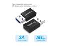 eCables USB-C Female to USB-A Male Adapter