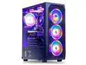 MXZ Gaming PC Computer AMD Ryzen 5 5500 3.6GHz,GeForce  RTX 4060 ,16GB(8G*2) DDR4 3200,NVME 1 TB SSD, 6RGB Fans, WIFI & Win 11 Pro Ready, Gamer Desktop Computer (R5 5500|RTX4060)