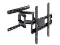 TV Wall Mount Full Motion Articulating Swivel Extension for Most 26-65 Inch Flat Curved TVs with Max VESA 400x400mm up to 88lbs, Wall Mount TV Bracket fits 12,16 inch Wood Stud