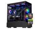 IPASON   Gaming Desktop, Ryzen 7 5700X, NVIDIA RTX 4060 ,32GB DDR4 RAM, 1TB M.2 NVMe SSD ,Windows 11 home,WIFI, Liquid Cooler ,  ARGB Fans , Pc for Gaming DesignOffice , Prebuilt Gaming Pc