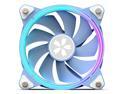 Yeston * zeaginal Sakura ARGB LED 120mm Case Fan,Quiet Edition High Airflow Color LED Case Fan for PC Cases, CPU Coolers,Radiators SystemComputer Case Cooling Fan