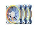 Yeston * zeaginal Sakura ARGB*3 LED 120mm Case Fan,Quiet Edition High Airflow Color LED Case Fan for PC Cases, CPU Coolers,Radiators SystemComputer Case Cooling Fan