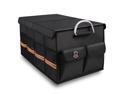 Trunk Organizer, LIBZAKI Cargo Organizer, Premium Multi Compartments Collapsible Portable Trunk Storage for Auto, SUV, Truck, Minivan - Black