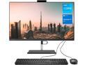LENOVO V-Series V30a Business All-in-One Desktop, 23.8" FHD Display, Intel Core i3-1115G4, 16GB RAM, 512GB SSD, DVD-RW, Wired Keyboard & Mouse, Wi-Fi, Windows 11 Pro, Black
