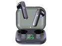 Abelanja TWS Earphone Bluetooth-compatible Wireless Headset Deep Bass Earbuds True Wireless Stereo Headphone With Mic Sport Earphone