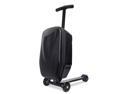 Scooter Hardshell Ride On Luggage for Kids and Adults,Multifunctional 2-in-1 Lightweight Carry On Foldable Suitcase