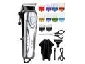 ATMOKO Hair Clippers for Men Cordless, 17Pcs Mens Hair Clippers Kit, 5 Hours Hair Clippers with 10 Color Combs 1/64''-1'', Professional Barber Hair Cutting Kit with Scissors, Cape by Chicclly