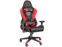 Solfway Ergonomic Gaming Chair 400 lb Weight Capacity, Office Computer Chair with Headrest Lumbar Support, Reclining Racing Chair, Game Chair with Adjustable Armrest (Red)