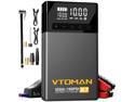 VTOMAN X7 4250A Jump Starter with Air Compressor, Car Starter with 160PSI Digital Tire Inflator,99.2Wh 12V Lithium Battery Charger Booster Box with Type-C Quick Charge for Up 10L Gas/10L Diesel Engine