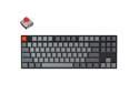 Keychron K8 Hot-swappable Wireless Bluetooth 5.1/Wired USB Mechanical Gaming Keyboard, Tenkeyless 87 Keys White LED Backlight Computer Keyboard Gateron Red Switch N-Key Rollover for Mac Windows