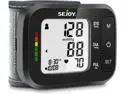 Blood Pressure Monitor,BP Monitor Wrist Cuff Automatic with Large Display Screen with Batteries for Home Use