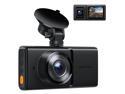 APEMAN C680 Dual Dash Cam for Cars, Full HD 1080P Front and Interior Dash Camera with IR Night Vision, Parking Monitor, Loop Recording, G-Sensor for Truck Taxi Driver, Support 128GB and GPS