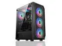 TitanFusion Gaming PC Ryzen 5 5600X, GeForce RTX 4070, B450, 16GB(8GB*2) 3200MHz DDR4 RAM, 1TB NVMe SSD, P750W, 5 RGB Fans, WIFI, Powerful Gaming & Creation PC