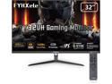 4K Gaming Monitor 144Hz 32inch, Fast UHD IPS Computer Monitor, 1ms, VESA  Mountable, DSC， Built-in Speakers, Free-Sync, 1xDP1.4, 1xHDMI2.1,  1xHDMI2.0