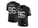 NFL 2021-2022 Las Vegas Raiders Ferrer Jersey No. 96 Top White Black 