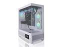 AVGPC Whirlwind Gaming PC AMD Ryzen 7 9700X Zen5, NVIDIA GeForce RTX 5070 Ti, 32GB 6000MHz DDR5, 2TB NVME M.2 SSD, 360MM AIO Liquid Cooling, WiFi/AC, Tempered Glass Case White, Windows 11 Home