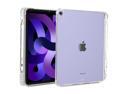 SZYG For iPad Air 5th/4th Generation 10.9 inch 2022/2020 Clear Thin Bumper Shockproof Case with Pen Holder for iPad Air 5/4.