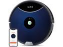 ILIFE A80 Max Robot Vacuum, 2000Pa Max Suction, Wi-Fi Connected, Cellular Dustbin, 2-in-1 Roller Brush, Self-Charging, Slim and Quiet, Ideal for Hard Floors to Medium-Pile Carpets.