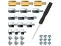 PCIe NVMe M.2 SSD Mounting Screws Kit for PS5 Asus Gigabyte ASRock Msi Motherboards,30pcs