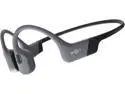 SHOKZ OpenSwim Pro - Open-Ear Bluetooth Headphones & 32GB MP3 Player, IP68 Waterproof, Bone Conduction Headphones, Secure Fit for Workouts, Running and Swimming, Built-in Microphone, App, Grey