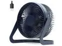 Mini fan,USB Fan 5 Inch Mini USB Desk Table Fan Personal Portable Desktop Cooling Fan Powered by USB PC Netbook(Blue)