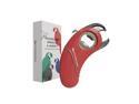 Kitchen Mama Epic One Multifunctional Opener: A Pick Ergonomic Opener- Magnetic Bottle Opener, Beer & Soda Can Opener, Pull Tab Opener, Jar Opener for Weak Hands and Arthritis, Funny Gift (Red)