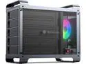 Yottamaster 5 Bay RAID External Hard Drive Enclosure 2.5"&3.5" SATA HDD/SSD Enclosure with 80mm RGB Silent Fan,Supports 90TB Max and RAID 0/1/3/5/10/Span/Clone/Normal RAID Modes