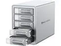Yottamaster VN500C3 5 Bay Hard Drive Enclosure, 10Gbps Daisy-Chain 5 Bay DAS, Aluminum USB C DAS Enclosure Support 110TB (5x22TB), Max Up to 330TB for 2.5" & 3.5" SATA HDD/SSD (Diskless)