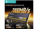 Yottamaster 512G Gaming-grade SSD M.2 2280, featuring M.2 PCIe 4.0 NVMe interface with Xtacking 3.0 architecture TLC flash memory chips, HMB mechanism, third-generation Agile ECC, detachable heatsink.