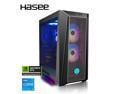 Hasee P75K Gaming Desktop PC - Windows 11 - Intel Core i5-14600KF - NVIDIA GeForce RTX 5070 12GB GDDR7 - DLSS 4 - AI-Powered Performance - 32GB DDR5 RAM - 1TB M.2 NVMe SSD-Sea View Room-WiFi6E BT5.3